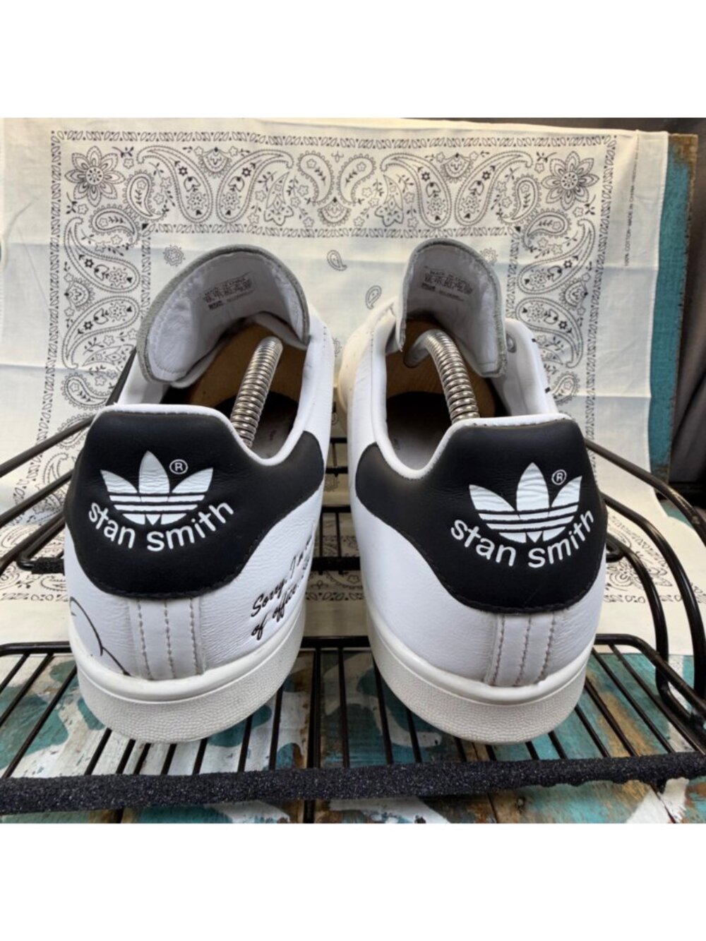 Adidas x Disney Stan Smith Mickey Mouse White Trainers FW2895 Mens Size 12 - Picture 6 of 11